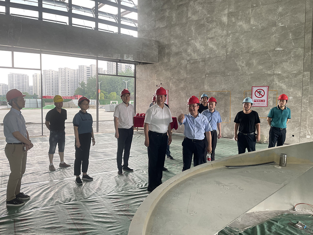省水利廳副廳長方桂林指導公司新辦公建設.jpg